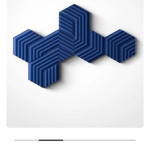 Elgato Wave Panels Blue foam 6 piece set